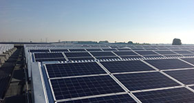 Installazione impianto fotovoltaico Interporto di Bologna